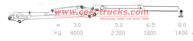 Isuzu GIGA 6x4 hook lift garbage truck with crane