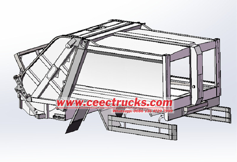 ISUZU truck compactor body kit