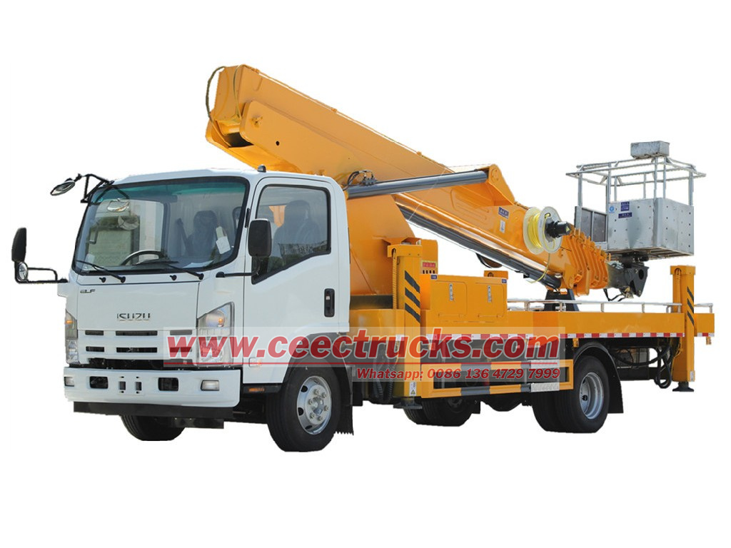 ISUZU 29m articulated aerial work platform truck ISUZU aerial platform truck