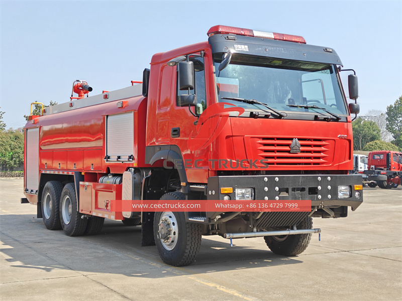 Howo 6x6 fire fighting truck Howo 6x6 fire fighting truck