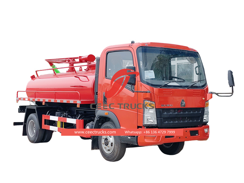 Howo light-duty 4000L septic tank truck Howo light-duty 4000L septic tank truck