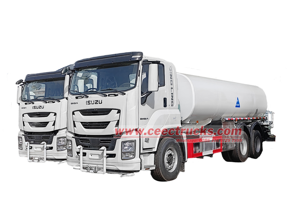 Isuzu 20cbm tandem axle potable water truck