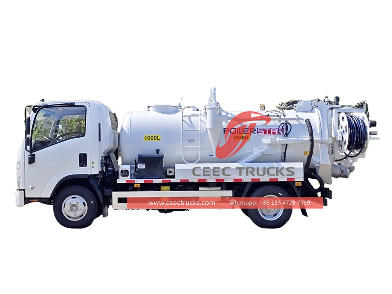 Isuzu NPR septic tanker truck Isuzu NPR septic tanker truck