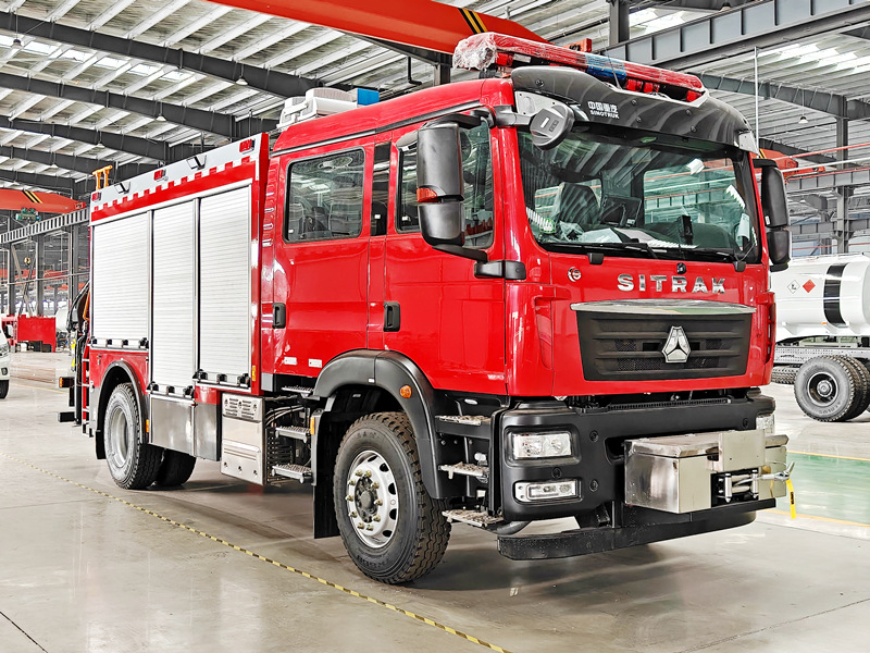 HOWO rescue fire fighting truck