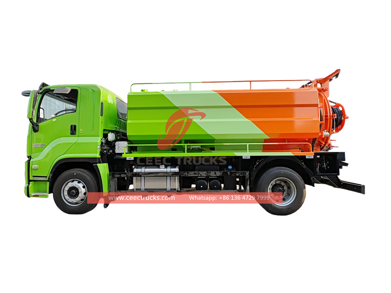 ISUZU FVR 10000L Vactor Jetter Truck