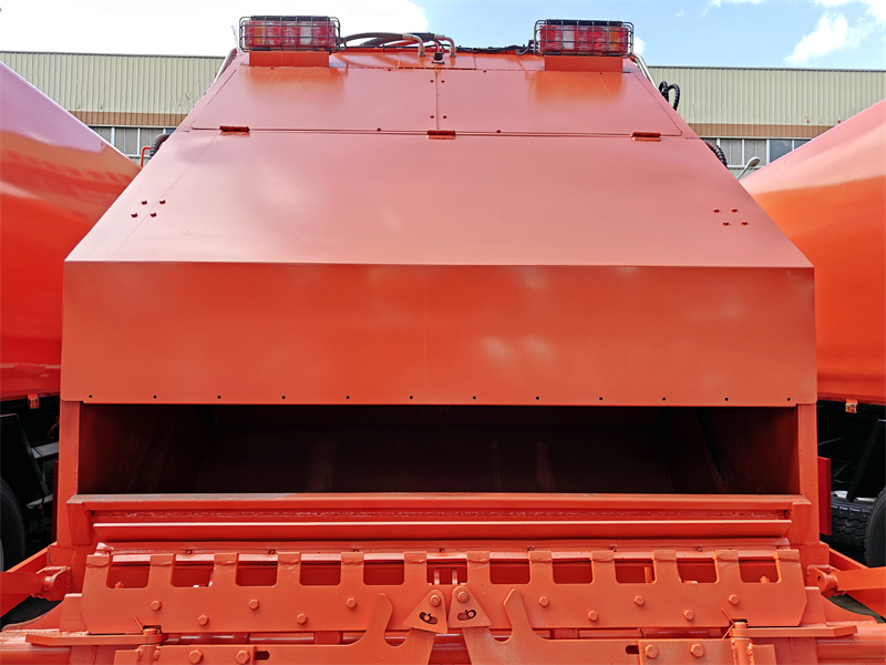 Howo rear loader garbage truck