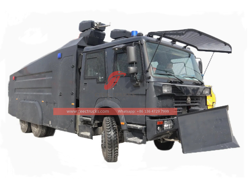 Howo armored crowd control riot truck