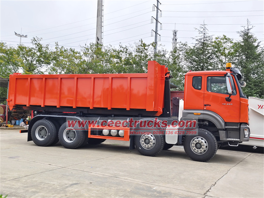26tons hook loader garbage truck