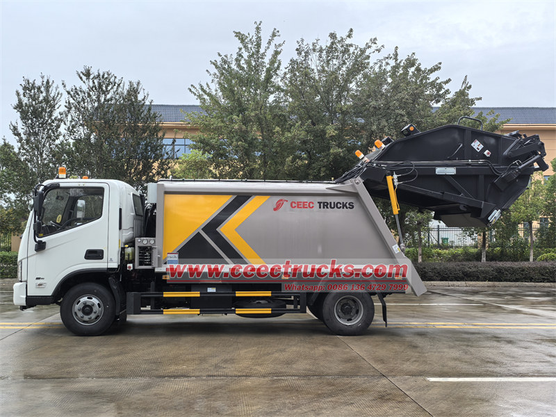 FOTON 10cbm rear loader garbage truck