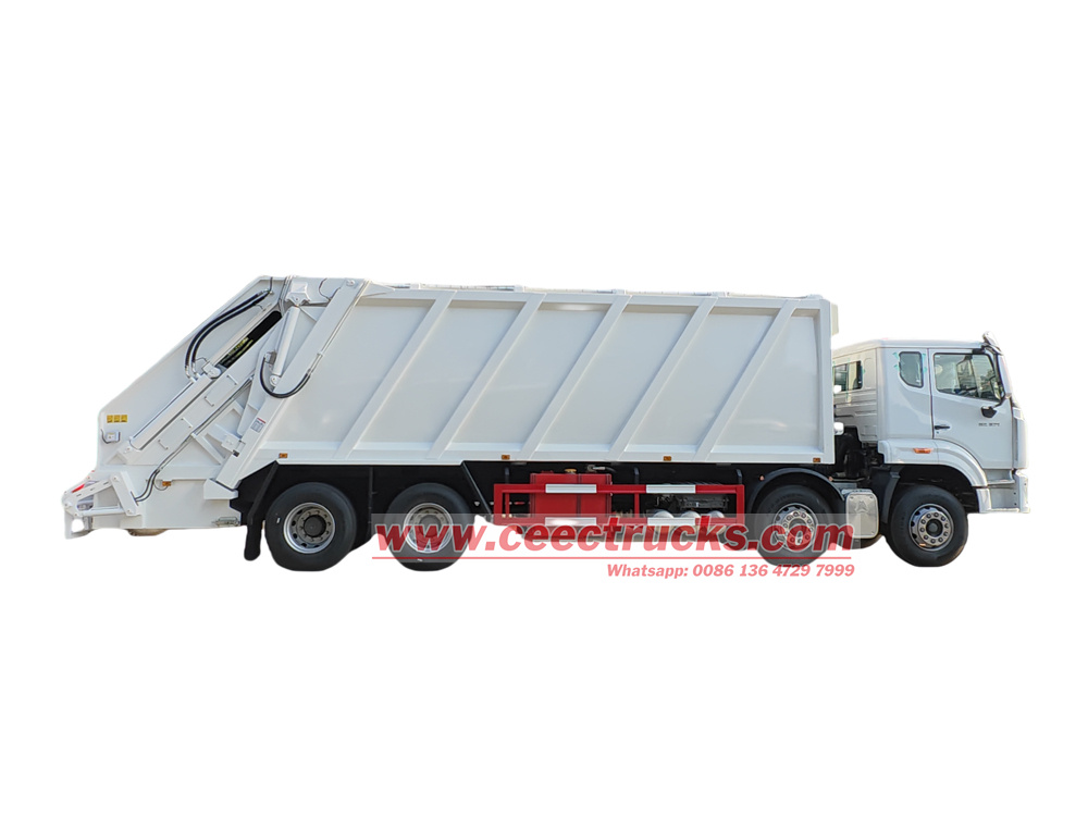 HOWO NX371 35CBM rear loader compactor 