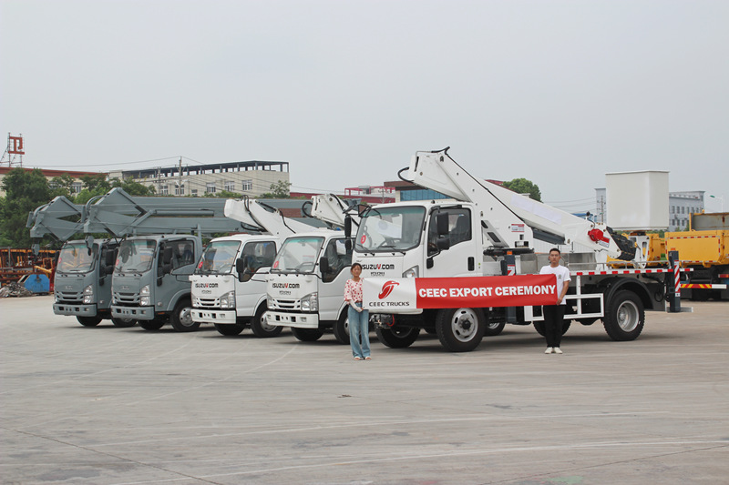 CEEC TRUCKS export manlifter trucks