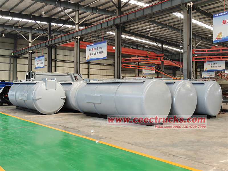 Shacman H3000 vacuum truck 20cbm tanker kit