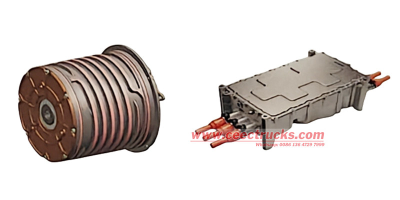 High voltage motor with SiC controler