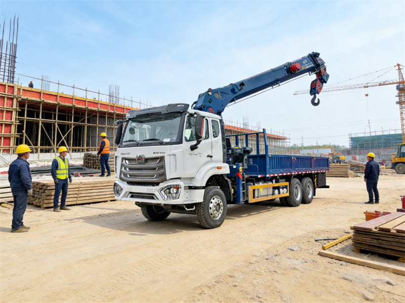 Howo NX 14tons crane truck