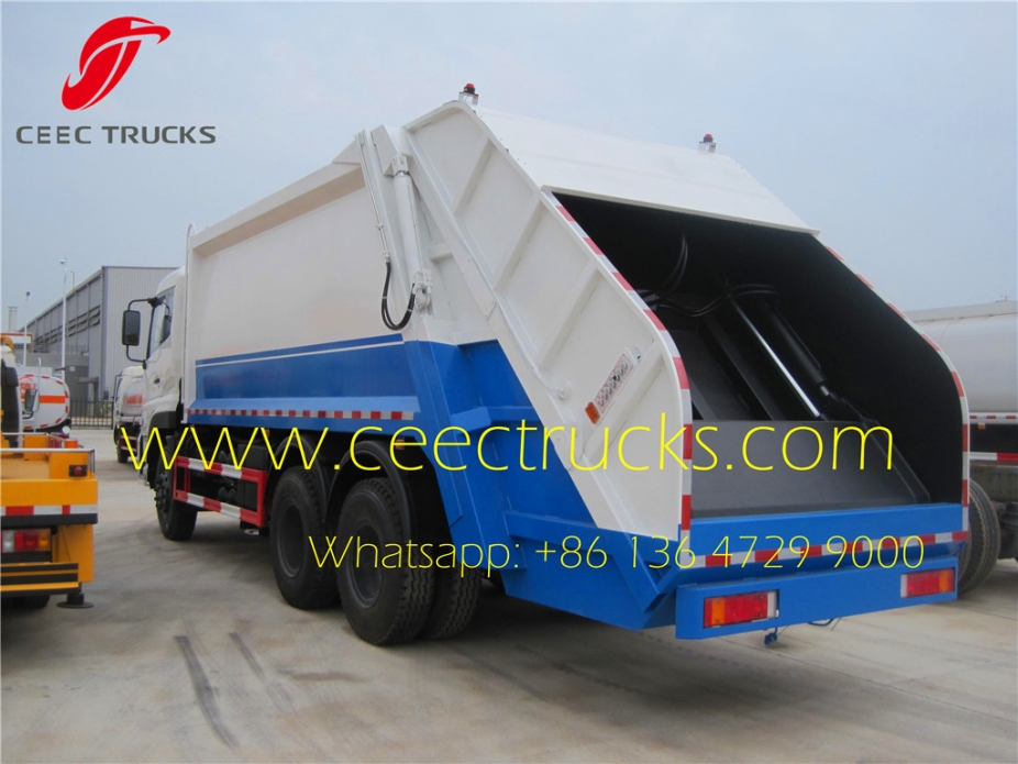 Best 20 CBM dongfeng garbage compactor truck