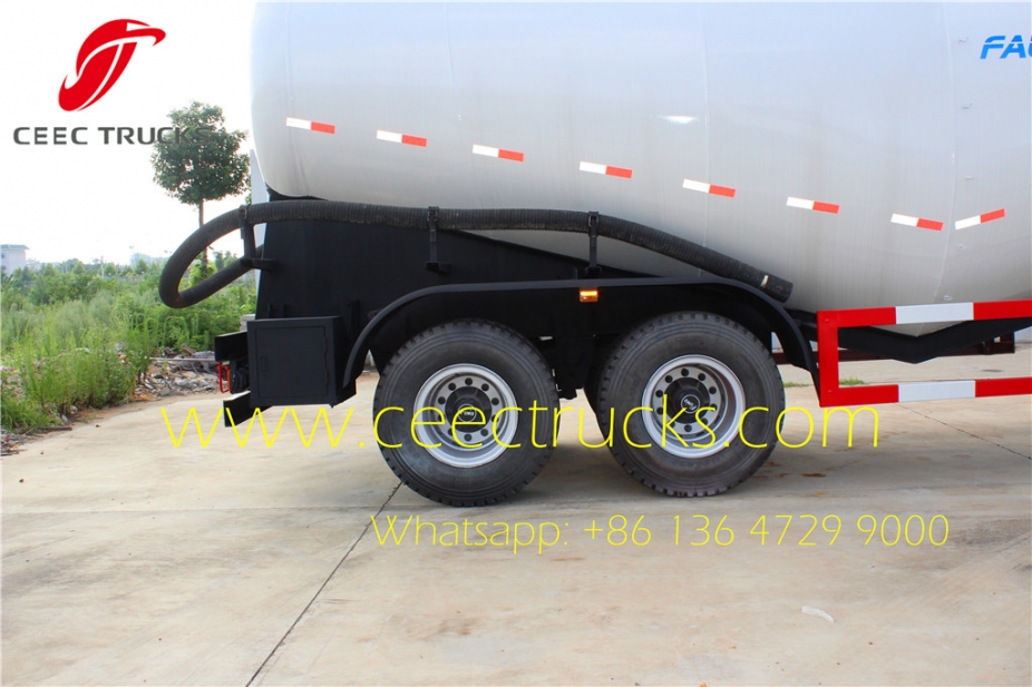 best 3 axle powder tanker semitrailer