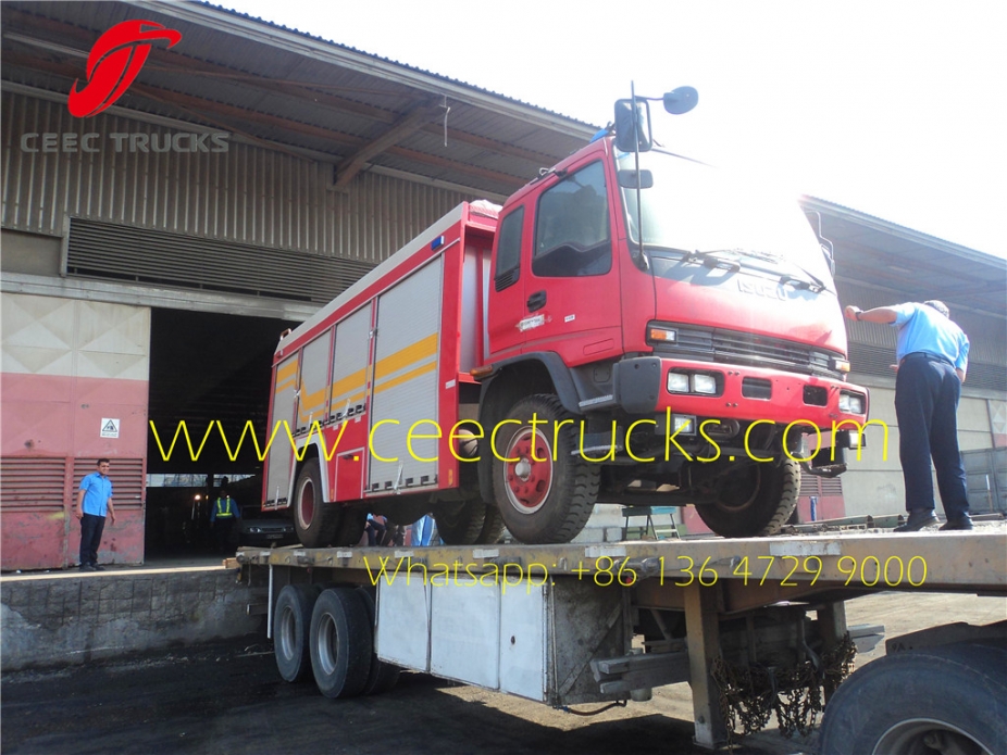 best isuzu fire trucks for Myanmar