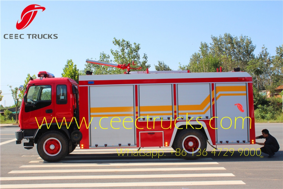 best isuzu fire trucks for Myanmar