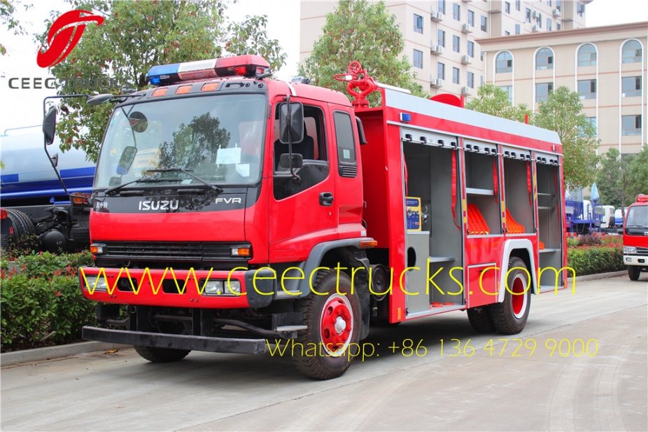 best isuzu fire trucks for Myanmar