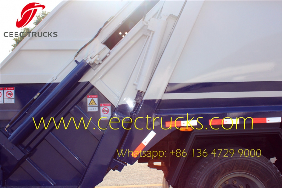 FAW 10 CBM refuse compression trucks export Cameroon