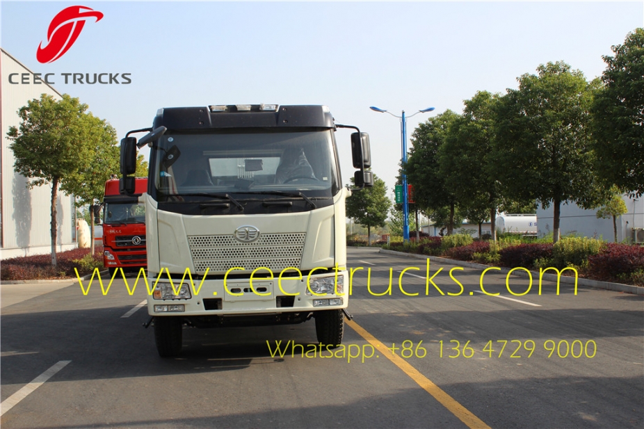 Lowest price FAW 10-12 m³ garbage compactor trucks