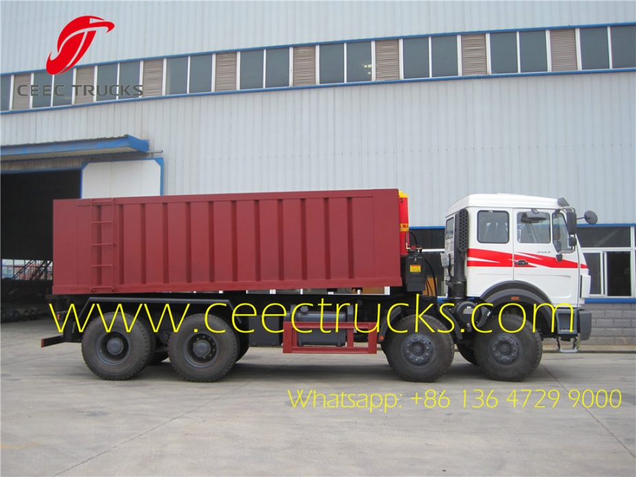 Beiben heavy truck of loading 50 tons tipper /dump truck