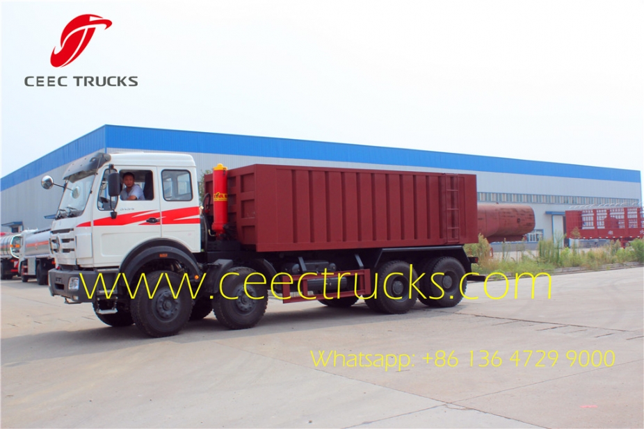 Beiben heavy truck of loading 50 tons tipper /dump truck