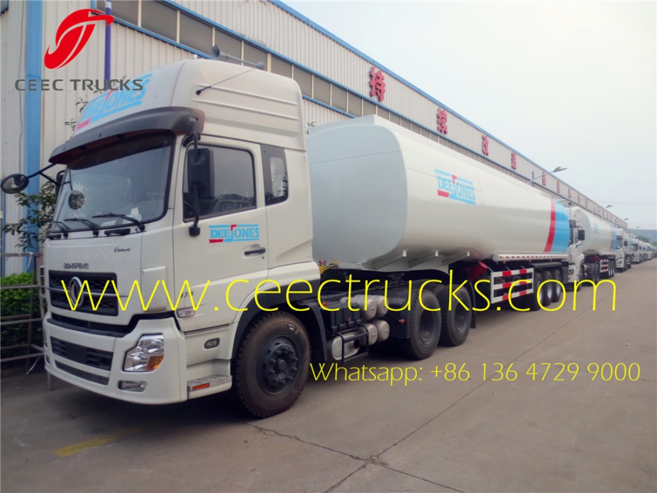 Professional 50 CBM Fuel Tank Trailer manufacturer CEEC