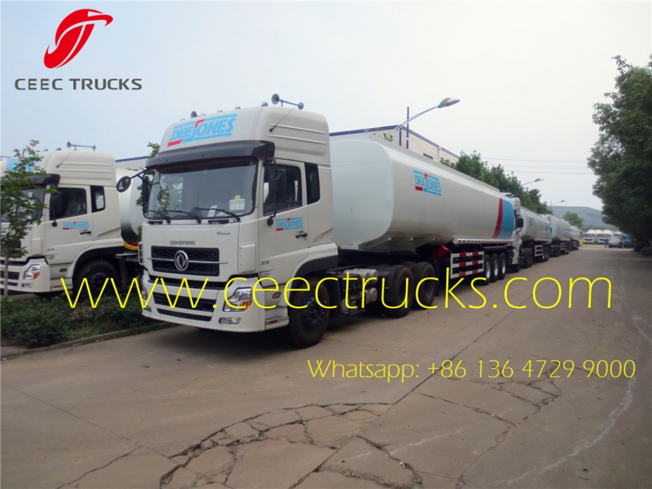 Professional 50 CBM Fuel Tank Trailer manufacturer CEEC