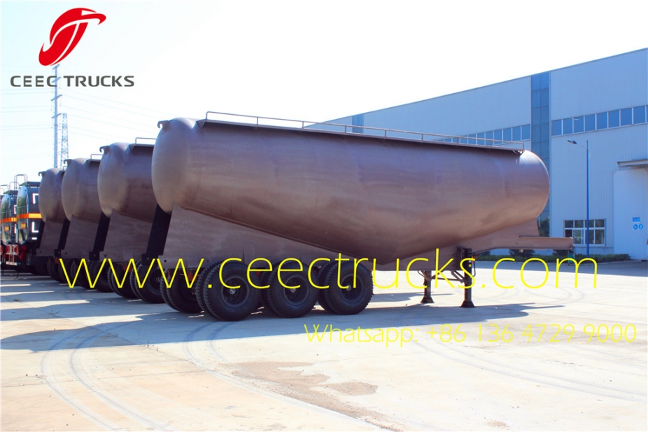 3axle bulk cement transport semi trailer