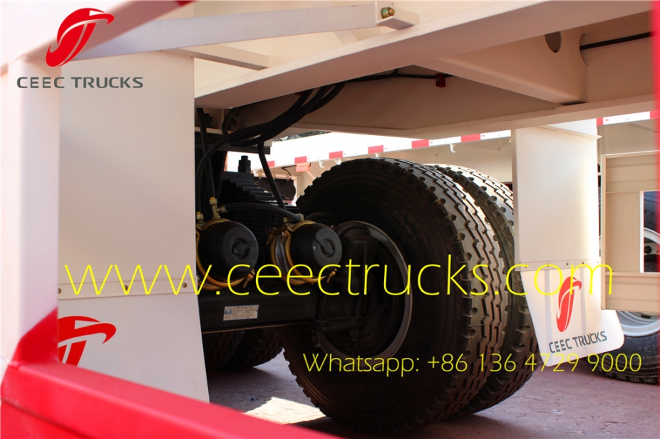 70T Bogie suspension trailer hot sale in Africa countries