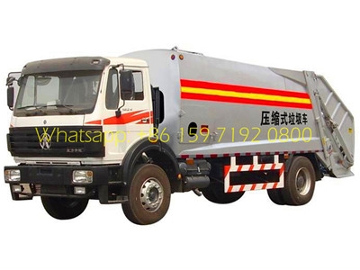 Beiben 4*2 Garbage Truck In Low Price Sale/Tanks garbage