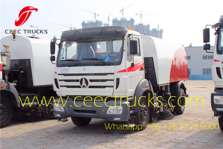 Beiben 8 m³ Road Sweeper Trucks supplier