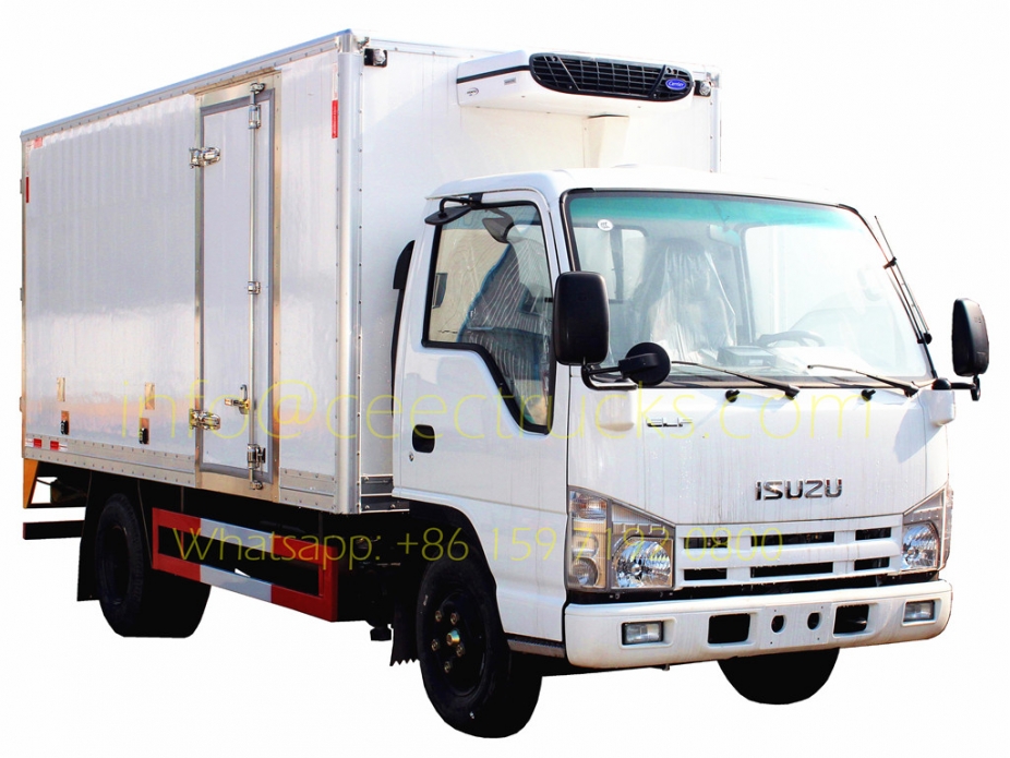 Nigeria 10CBM ISUZU refrigerator truck vaccine delivery truck