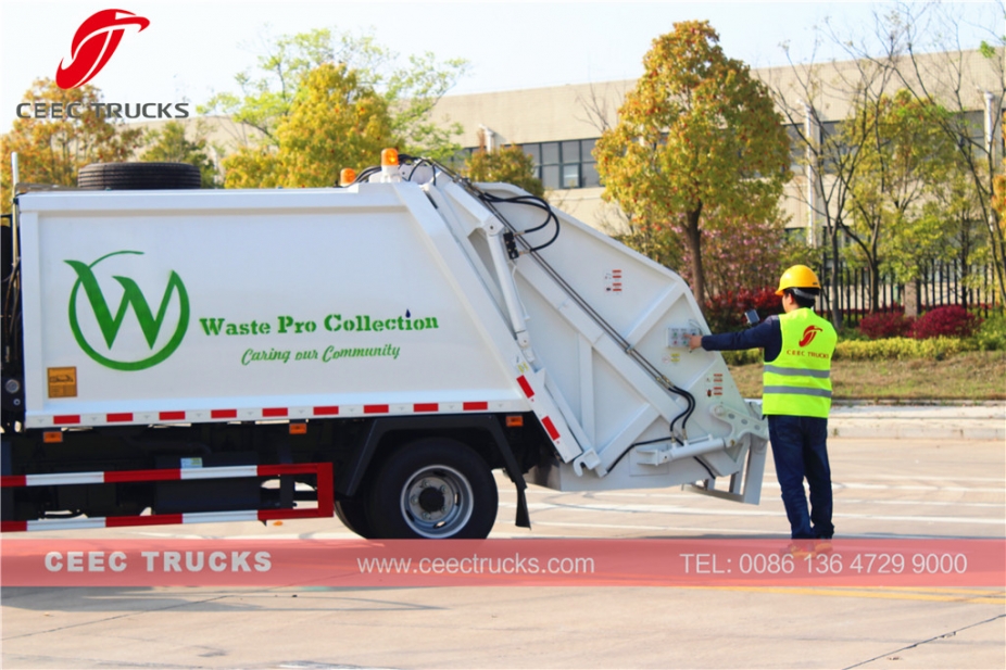 ISUZU 5cbm refuse compressed truck