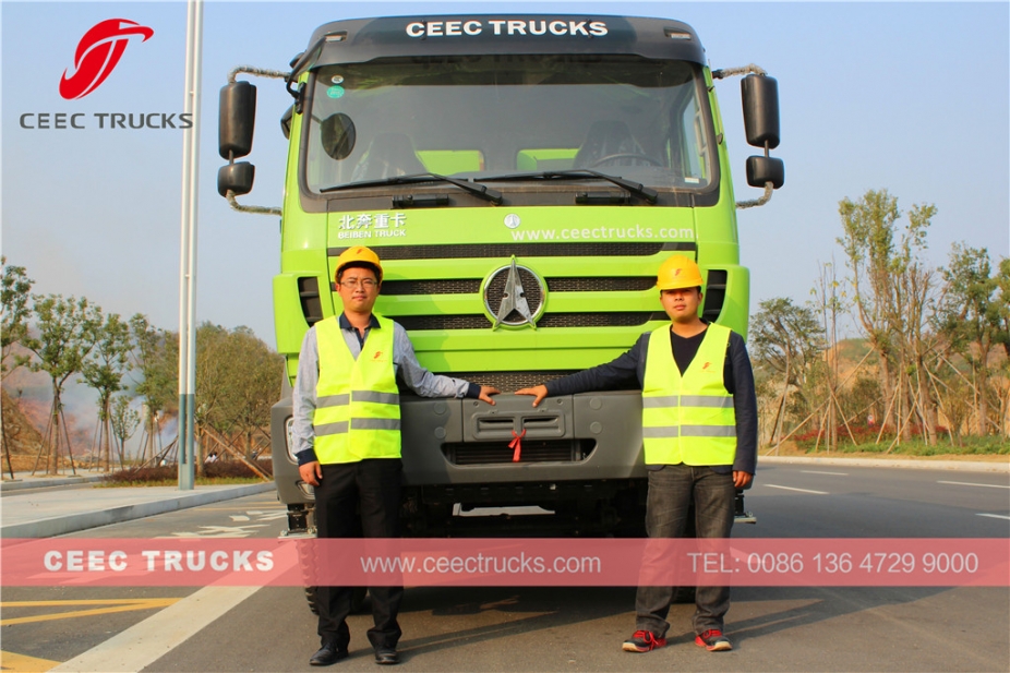 40,000kg capacity Beiben dump truck