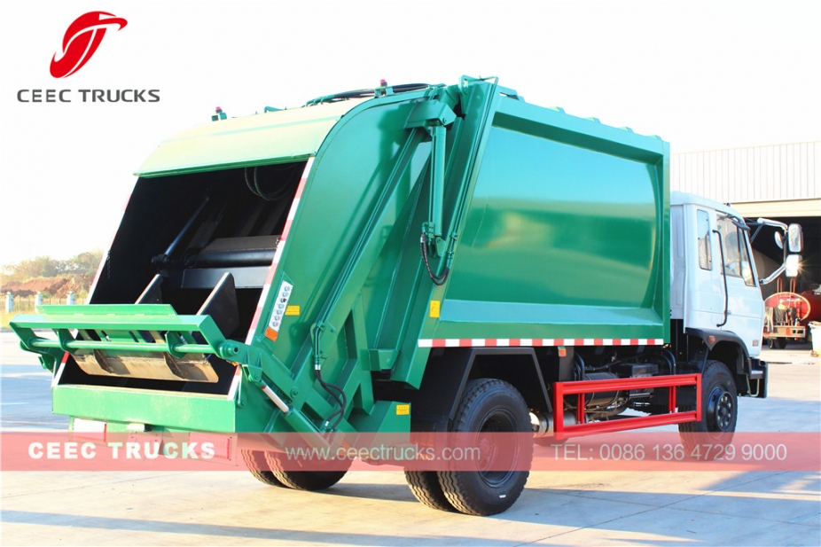 Famous China DongFeng 12 CBM waste compactor truck