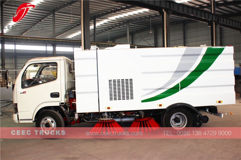 Xe quét đường Dongfeng 4000L