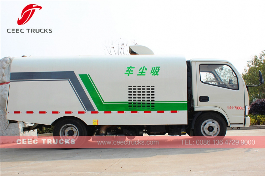 Xe quét đường chân không Dongfeng 5000L