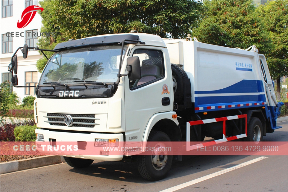 Dongfeng 7CBM garbage compactor truck HOT sale