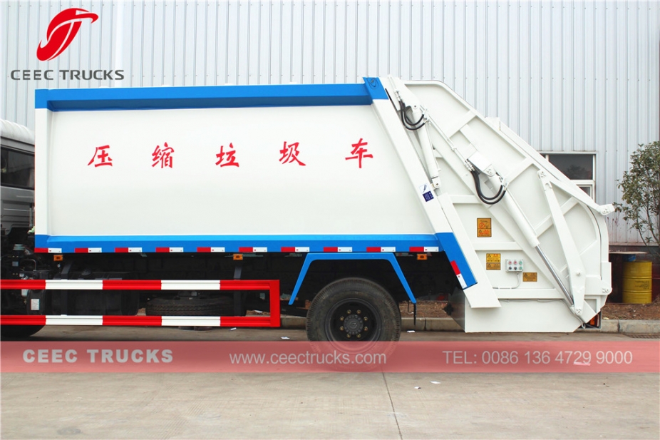 DongFeng 14 cubic meter garbage compactor truck