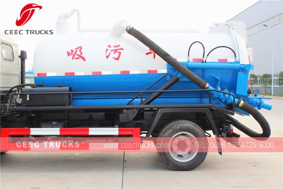 Dongfeng 4,000L Vacuum truck for sale