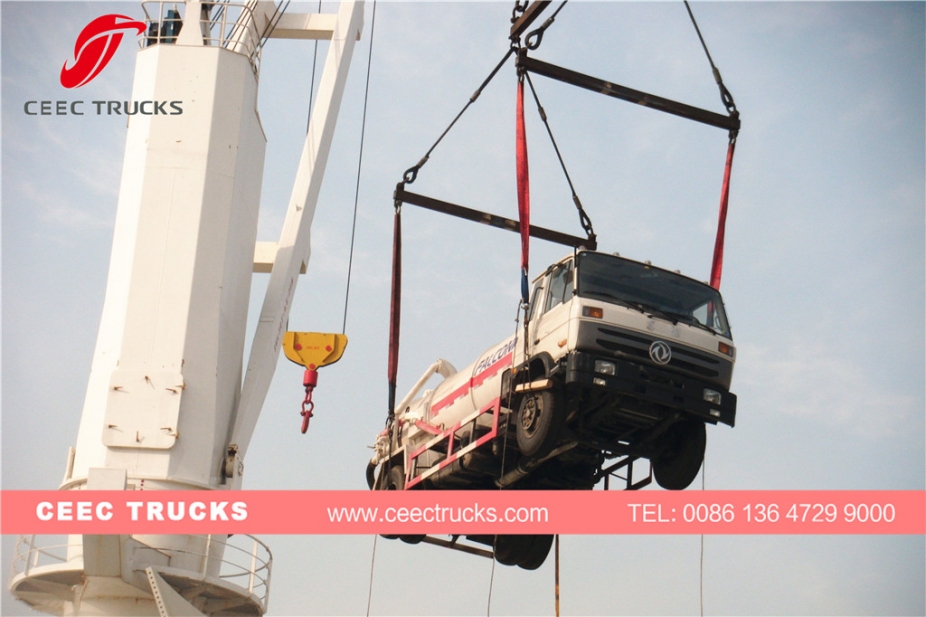 Xe bồn chân không Dongfeng 10.000L