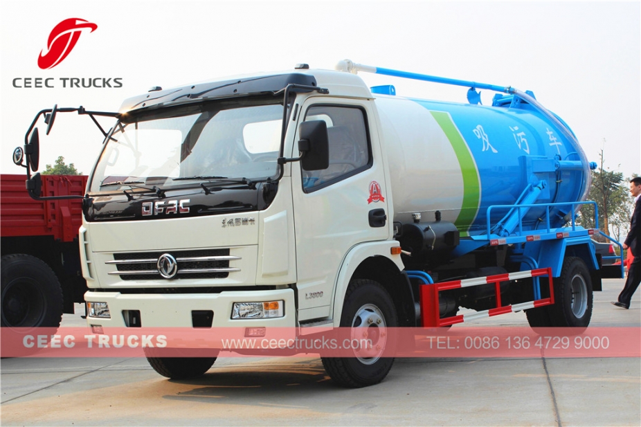 Xe hút bể phốt Dongfeng 8.000L