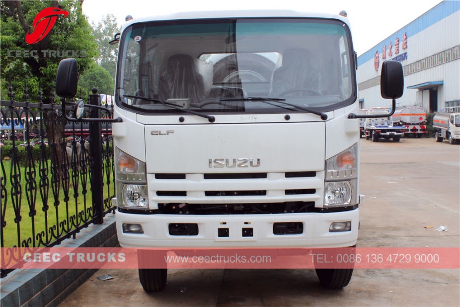 Xe tải thùng rỗng ISUZU 8.000L Cesspit