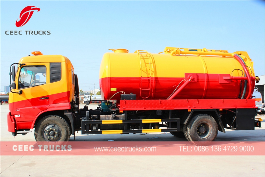 Bình chứa nước thải Dongfeng 10.000L