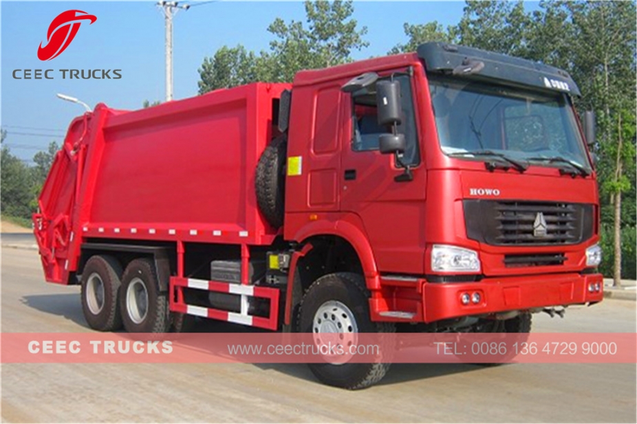 Best 18 CBM refuse compressor truck for sale