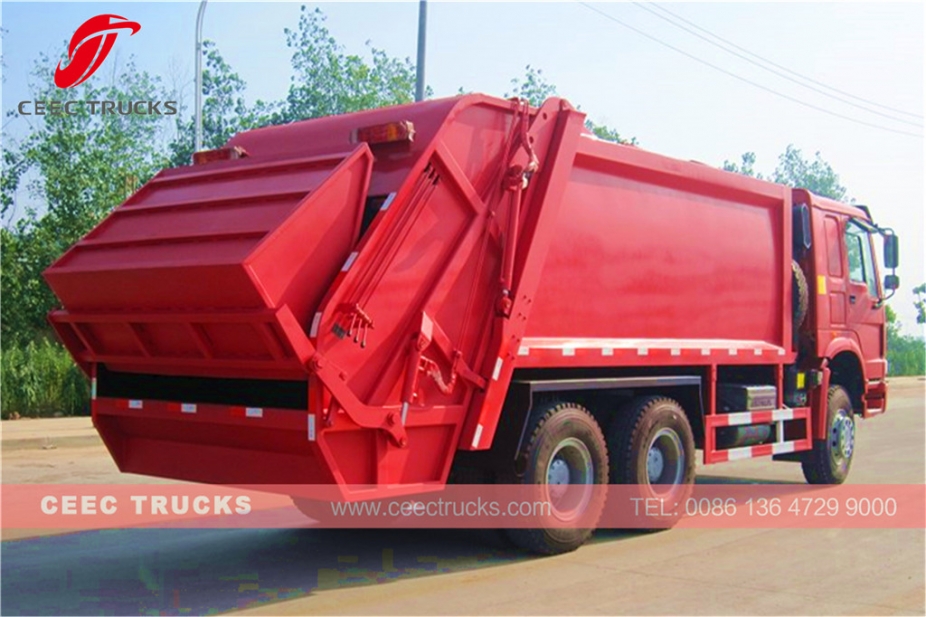 Best 18 CBM refuse compressor truck for sale