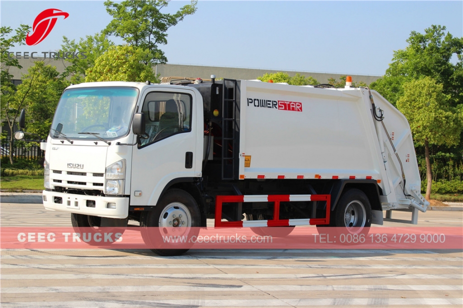 8000L garbage compactor truck ISUZU