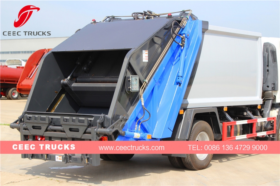 FAW 5000L refuse compactor truck